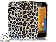 Motorola Moto G Leopard Stripe Back Case