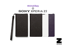 Zenus Prestige Minimal Diary For Sony Xperia Z2