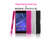 Sony Xperia Z2 Glitter Plactic Hard Case