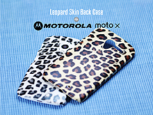 Motorola Moto X Leopard Skin Back Case
