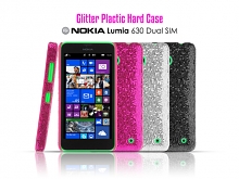 Nokia Lumia 630 Dual SIM Glitter Plactic Hard Case