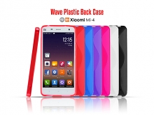 Xiaomi Mi-4 Wave Plastic Back Case