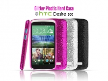 HTC Desire 500 Glitter Plactic Hard Case