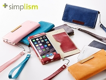 Simplism Thin Flip Case with Card Pocket for iPhone 6