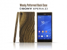 Sony Xperia Z3 Woody Patterned Back Case