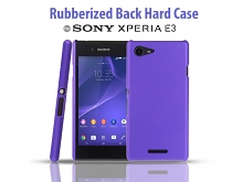 Sony Xperia E3 Rubberized Back Hard Case