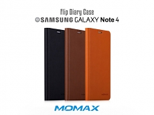 Momax Samsung Galaxy Note 4 Flip Diary Case