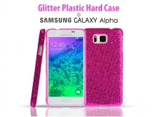Samsung Galaxy Alpha Glitter Plactic Hard Case