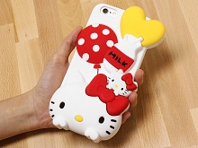 iPhone 6 Plus / 6s Plus 3D Hello Kitty Silicon Case