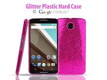 Google Nexus 6 Glitter Plactic Hard Case