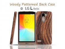 LG L Bello Woody Patterned Back Case