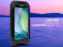 LOVE MEI Samsung Galaxy A3 Powerful Bumper Case