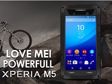 LOVE MEI Sony Xperia M5 Powerful Bumper Case