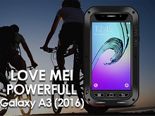 LOVE MEI Samsung Galaxy A3 (2016) A3100 Powerful Bumper Case