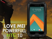 LOVE MEI HTC 10 Powerful Bumper Case