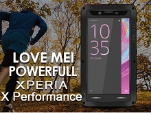 LOVE MEI Sony Xperia X Performance Powerful Bumper Case