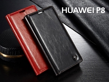 Huawei P8 Magnetic Flip Leather Wallet Case