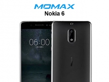 Momax Ultra Thin Clear Hard Case for Nokia 6