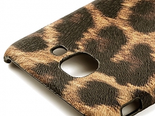 Samsung Galaxy J7 Max Embossed Leopard Stripe Back Case