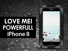 LOVE MEI iPhone 8 Powerful Bumper Case