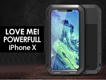LOVE MEI iPhone X Powerful Bumper Case