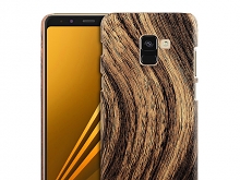 Samsung Galaxy A8+ (2018) Woody Patterned Back Case