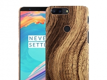 OnePlus 5T Woody Patterned Back Case