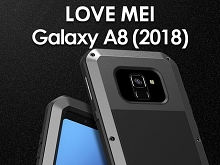 LOVE MEI Samsung Galaxy A8 (2018) Powerful Bumper Case