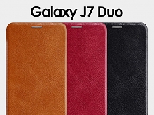 NILLKIN Qin Leather Case for Samsung Galaxy J7 Duo (2018)
