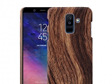 Samsung Galaxy A6+ (2018) Woody Patterned Back Case