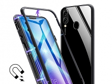 Huawei Honor 8X Magnetic Aluminum Case with Tempered Glass