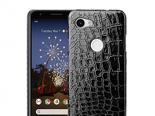 Google Pixel 3a Crocodile Leather Back Case