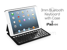 3mm Bluetooth Keyboard with Case for iPad Mini