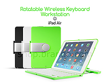 iPad Air Rotatable Wireless Keyboard Workstation