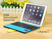 SEENDA iPad Air 2 Rotating Bluetooth Keyboard Case