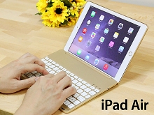 Illuminated Bluetooth Keyboard with Cover for iPad Air