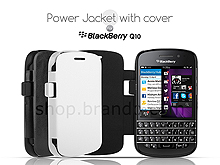 Power Jacket with cover For BlackBerry Q10 - 2800mAh