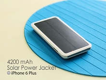 Solar Power Jacket For iPhone 6 Plus / 6s Plus - 4200mAh