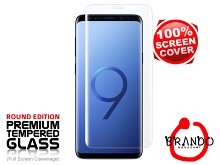 Brando Workshop Full Screen Coverage Curved Glass Protector (Samsung Galaxy S9+) - Transparent