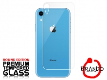 Brando Workshop Premium Tempered Glass Protector (Rounded Edition) (iPhone XR (6.1) - Back Cover)
