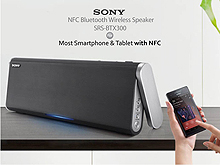 Sony NFC Bluetooth Wireless Speaker SRS-BTX300