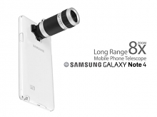 Samsung Galaxy Note 4 Long Range Mobile Phone Telescope - 8x Zoom