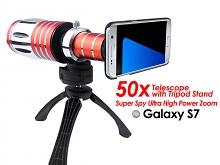 Samsung Galaxy S7 Super Spy Ultra High Power Zoom 50X Telescope with Tripod Stand