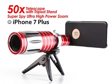 iPhone 7 Plus Super Spy Ultra High Power Zoom 50X Telescope with Tripod Stand