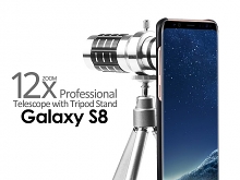 Professional Samsung Galaxy S8 12x Zoom Telescope with Tripod Stand