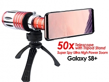 Samsung Galaxy S8+ Super Spy Ultra High Power Zoom 50X Telescope with Tripod Stand