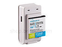 Momax U.PACK Universal Power Pack PLUS 1700mAh Battery Power - Samsung Galaxy S i9000