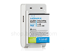 Momax U.PACK Universal Power Pack PLUS 2100mAh Battery Power - Samsung Galaxy S III I9300