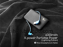 X power Portable Power 6000mAh (Lightning Edition)