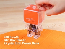 Mr. Box Planet - Crystal Doll Power Bank 6800mAh